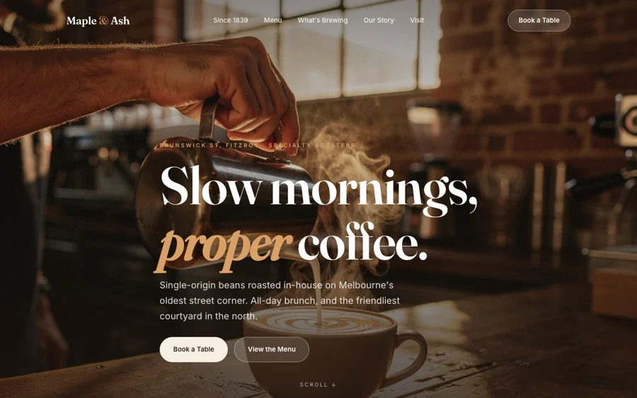 Café demo