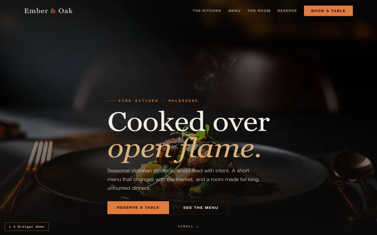 Restaurant site